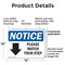 Signmission 10 in Height, 14 in Width, Plastic, Rectangle OS-2PACK-NS-P-1014-L-17654 - alternate 5